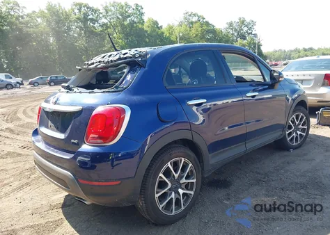 2017 Fiat 500X Trekking from USA, damaged, VIN ZFBCFYCB4HP586621